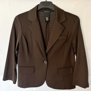 Metaphor Brown Blazer Size XL